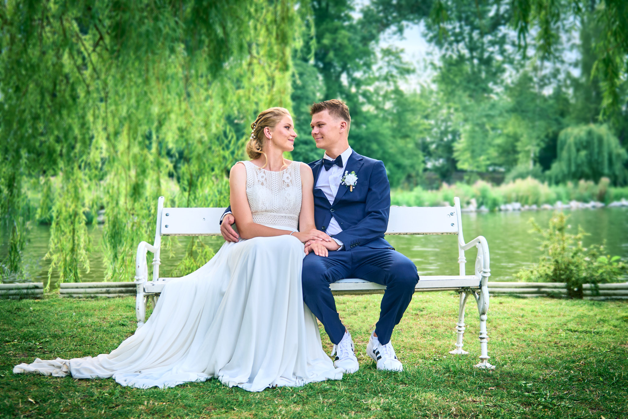 Svatba - Novomanželé Chládkovi