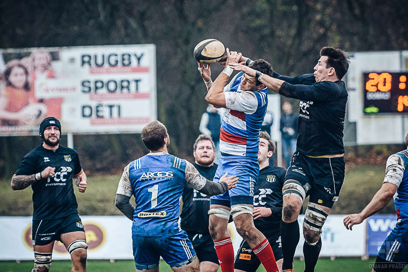 Rugby 15s Muži: Finále - RC Tatra Smíchov x RC  Vyškov 30:19